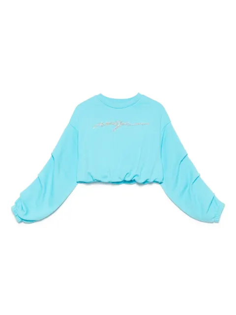 MSGM Kids beaded sweatshirt