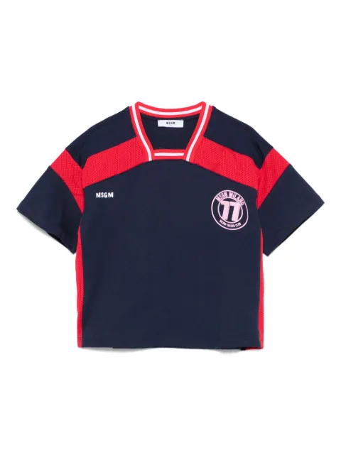 MSGM Kids playera de jersey