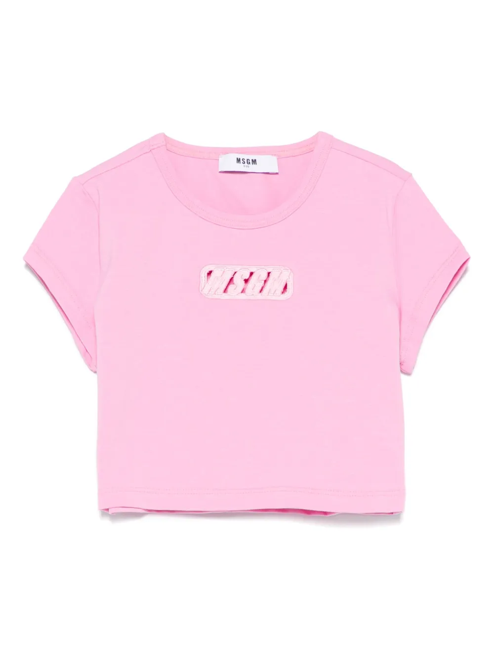 MSGM Kids playera corta | rosado | Image 1