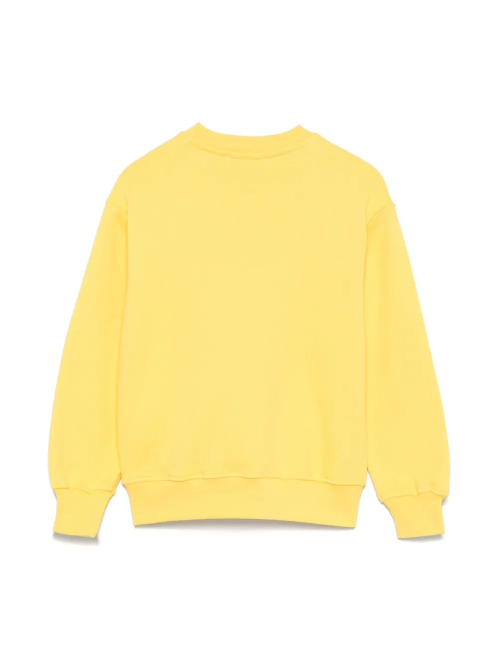 MSGM Kids Sweater met geborduurd logo - Geel