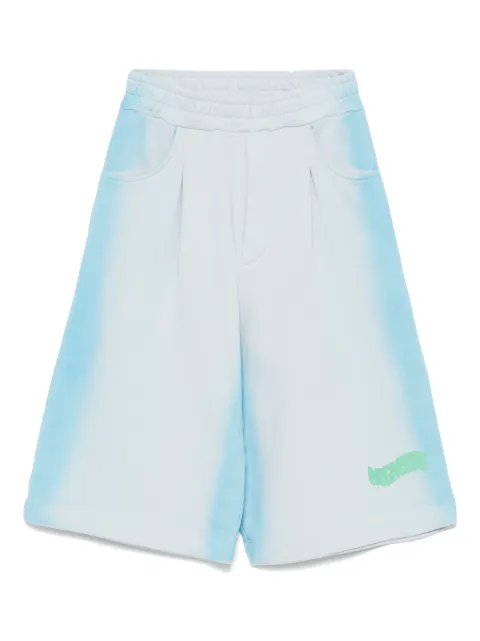 MSGM Kids airbrushed shorts