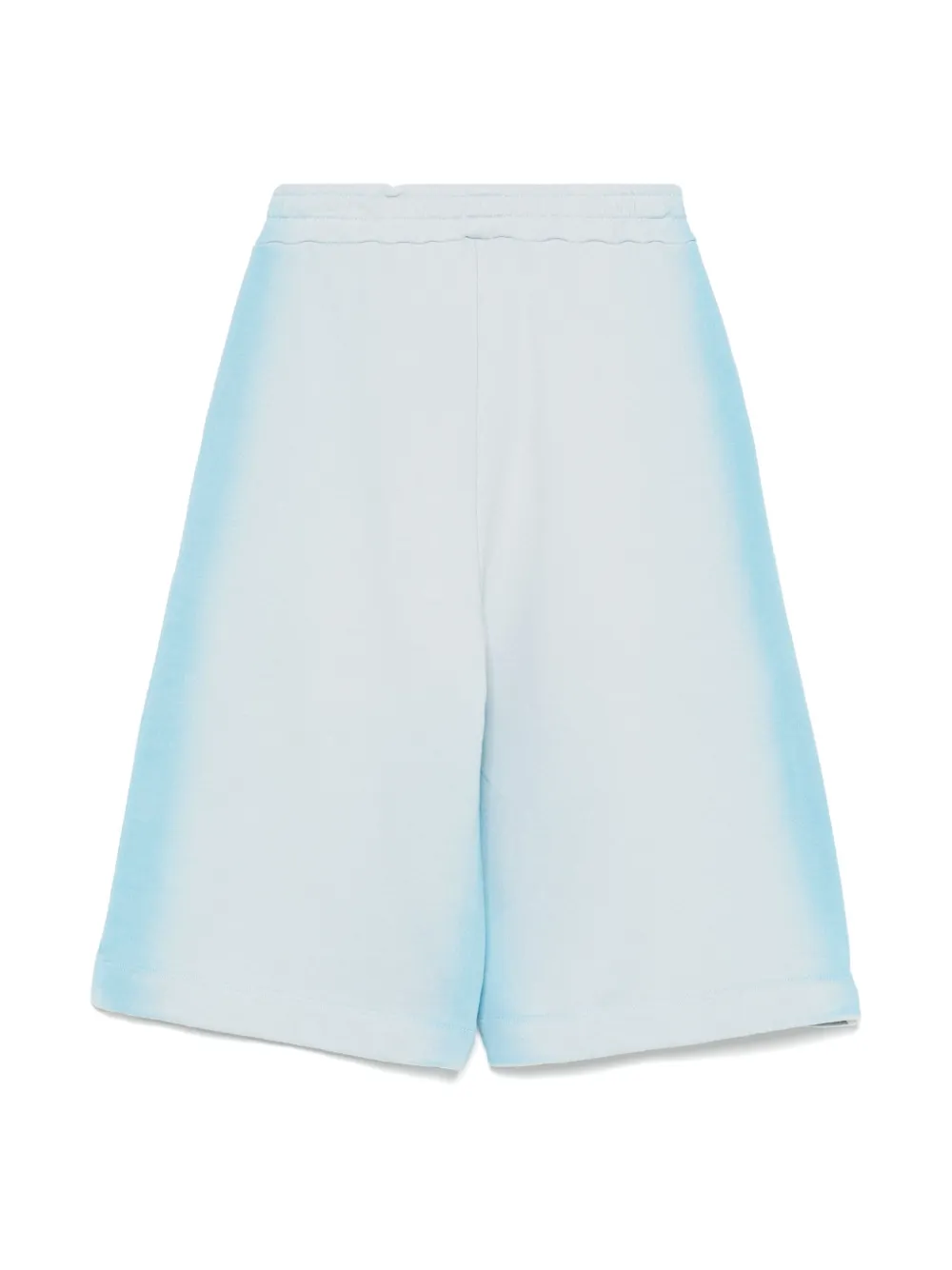 MSGM Kids Airbrushed shorts - Blauw