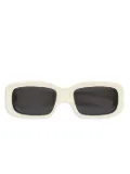 Saint Laurent Eyewear rectangle-frame sunglasses - Neutrals