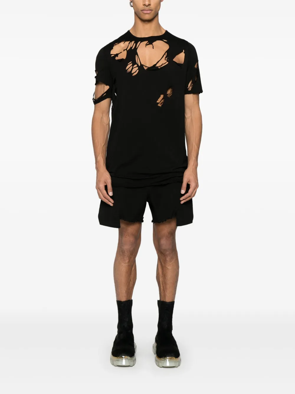 Rick Owens DRKSHDW Cargo shorts - Zwart