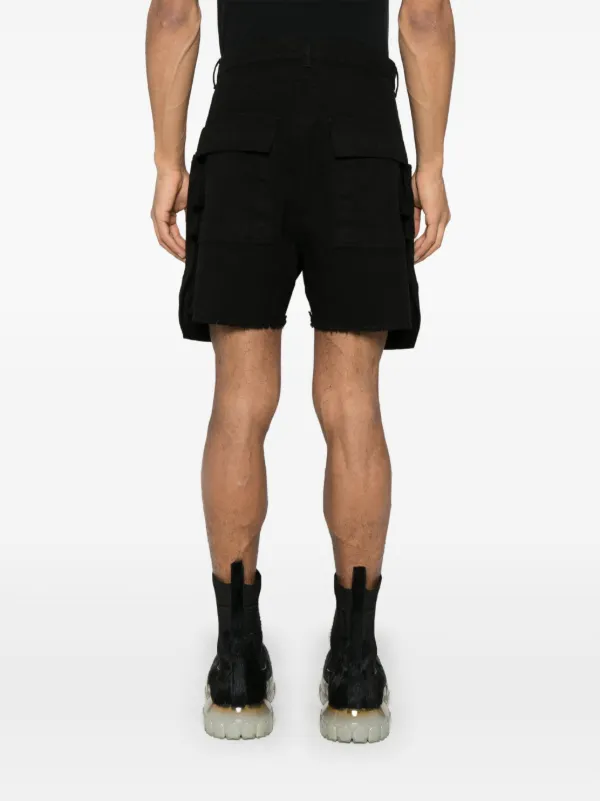 Rick Owens DRKSHDW Stefan カーゴショーツ | ブラック | FARFETCH JP