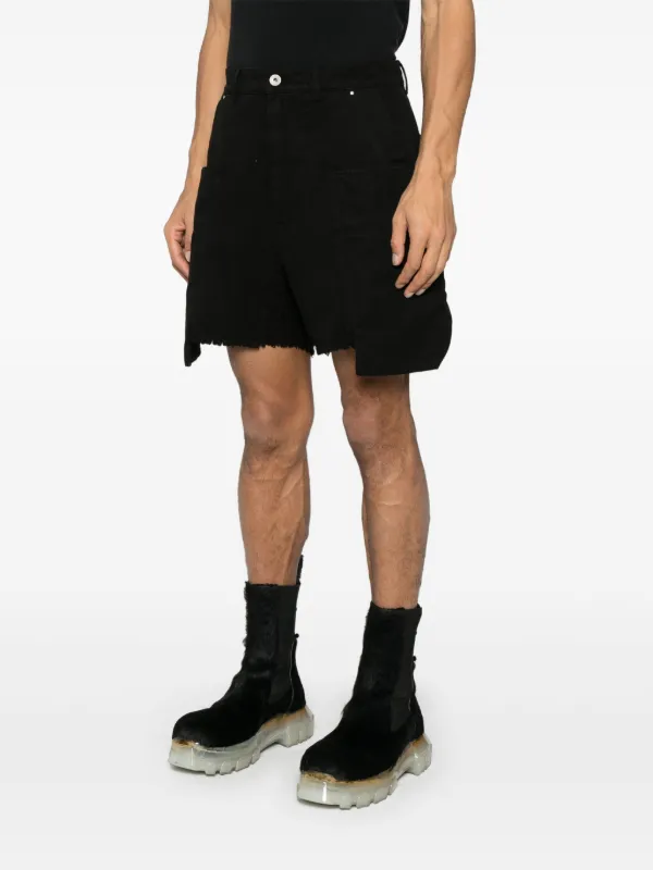 正規 RICK OWENS DRKSHDW カーゴ ショーツ 810P▲ Rick Owens DRKSHDW Stefan カーゴショーツ | ブラック | FARFETCH JP