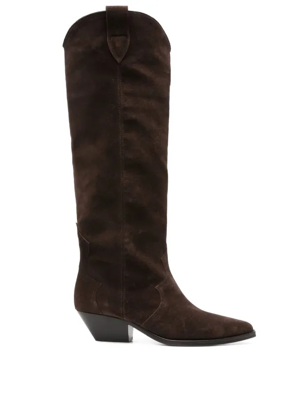 ISABEL MARANT 55mm Denvee Boots | Brown | FARFETCH