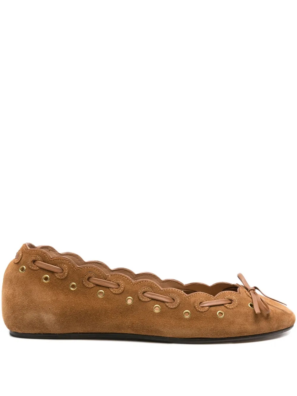 Isabel Marant Balfy Suede Ballet Flats