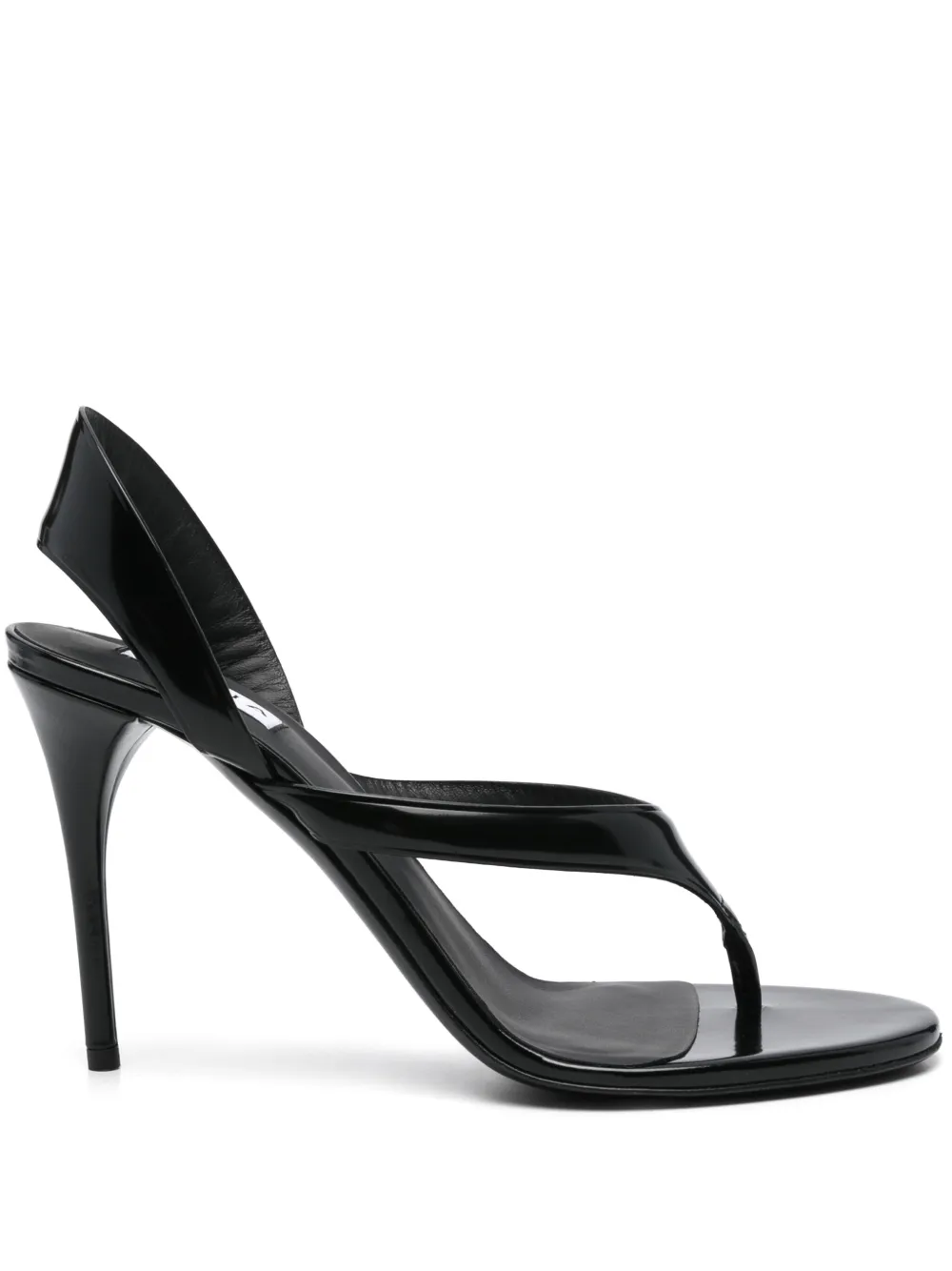 Alaïa Sandália Tong com salto 90mm | Preto | Image 1