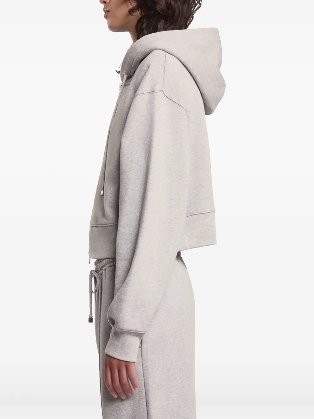 Hogan Hoodie met rits Grijs