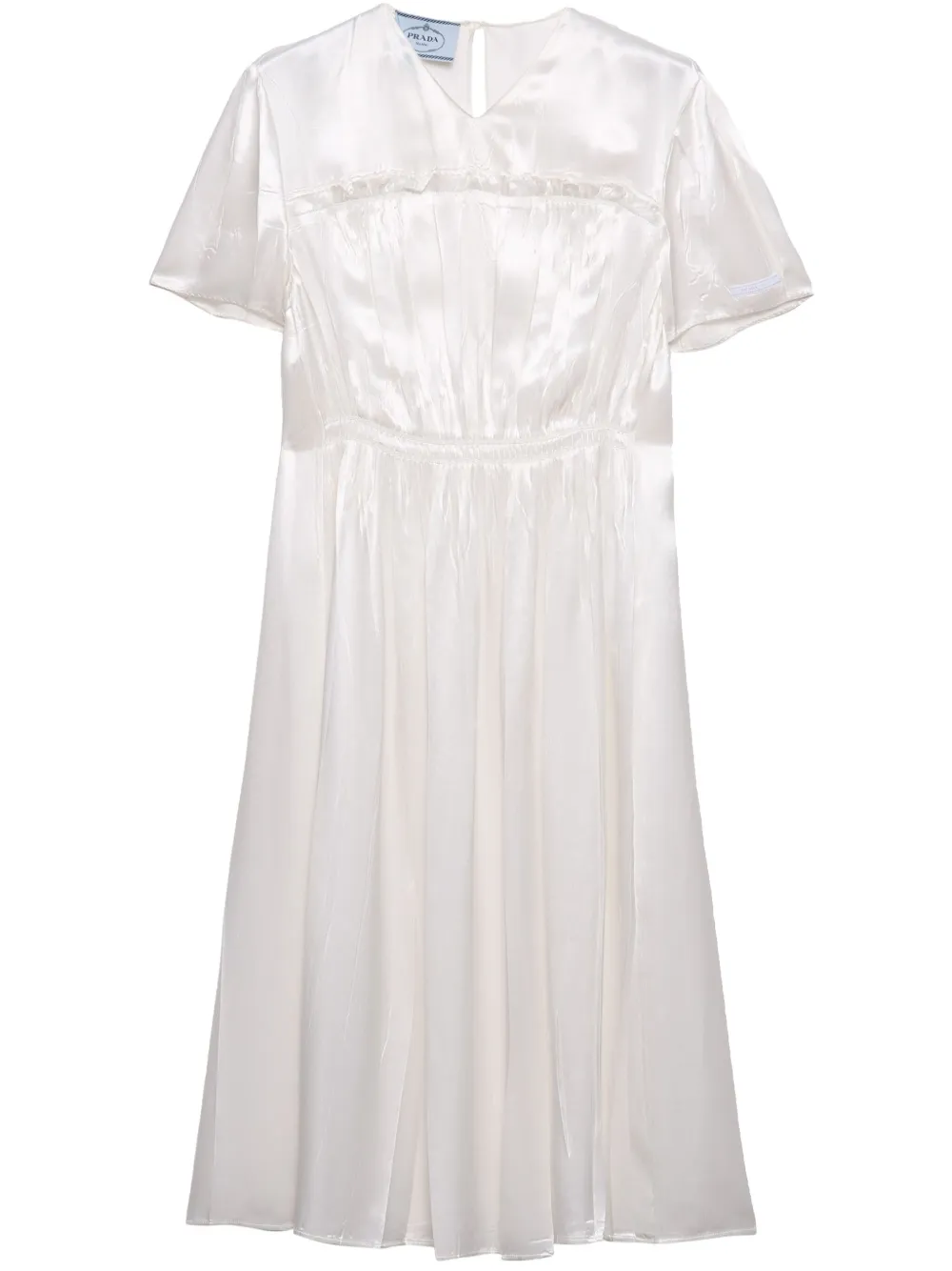 Image 1 of Prada satin midi dress
