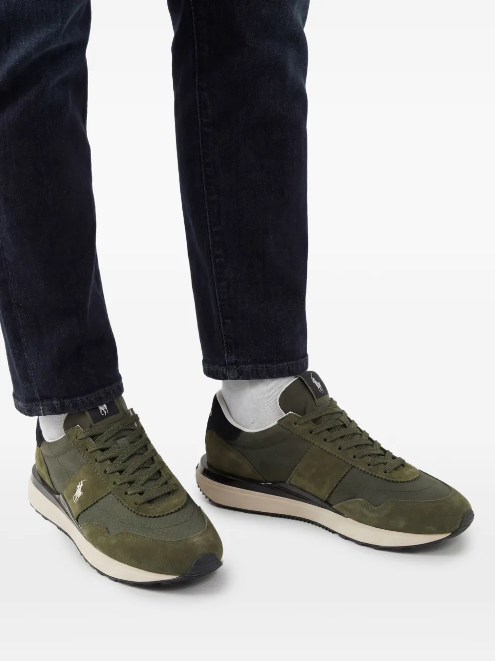 Polo Ralph Lauren Train 89 sneakers Groen