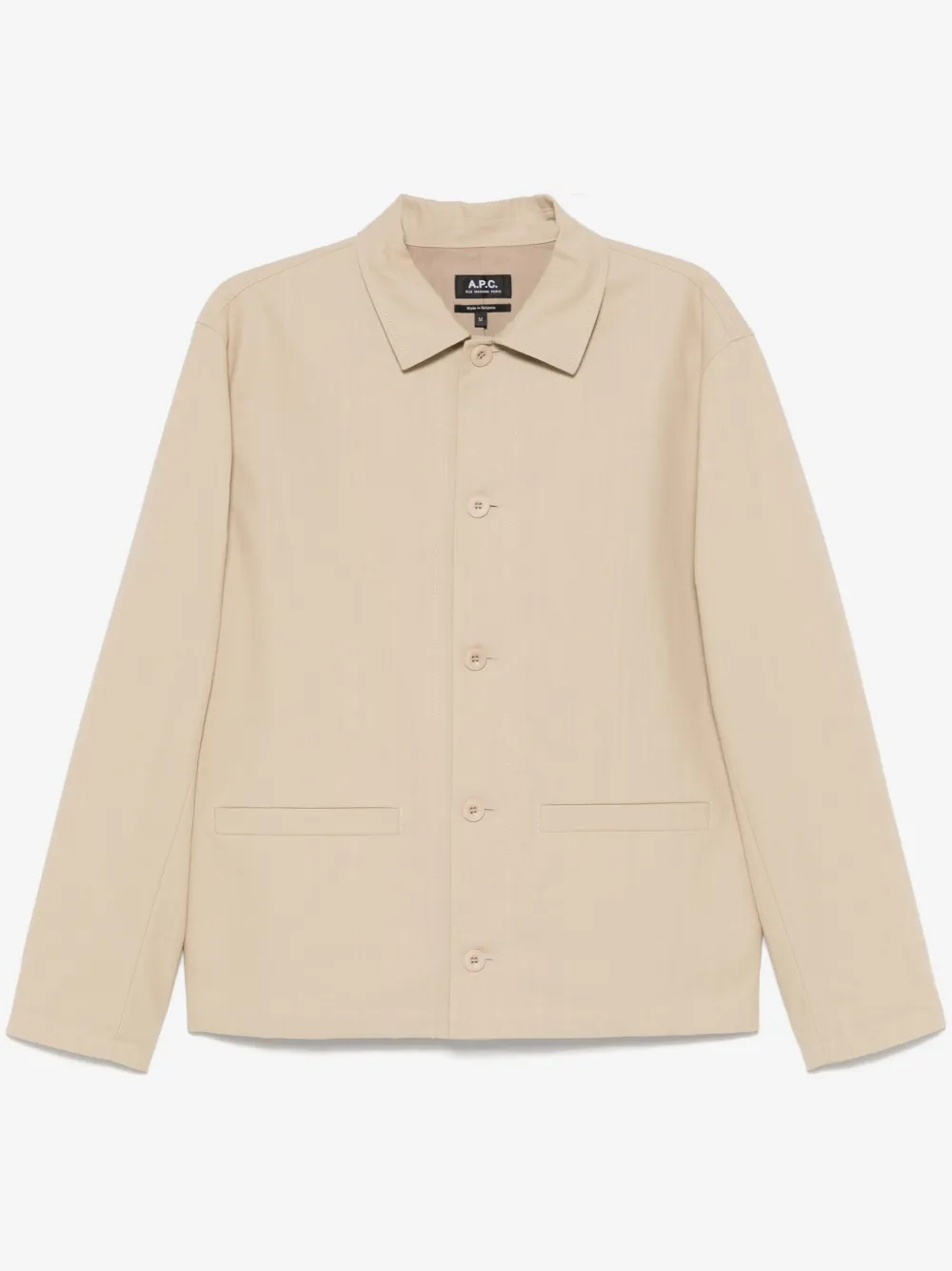 A.P.C. sobrecamisa de algodón | neutro | Image 1