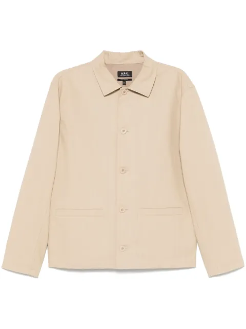 A.P.C. 棉衬衫式夹克