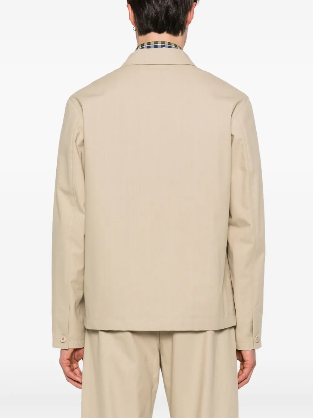 A.P.C. Katoenen shirtjack Beige