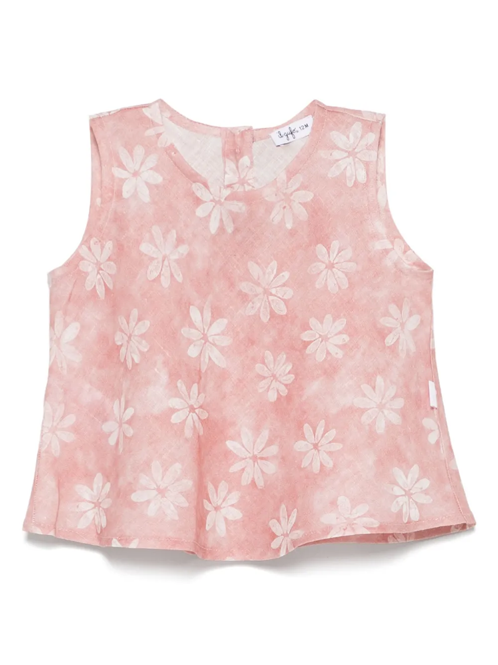Il Gufo floral-print top | Pink | Image 1