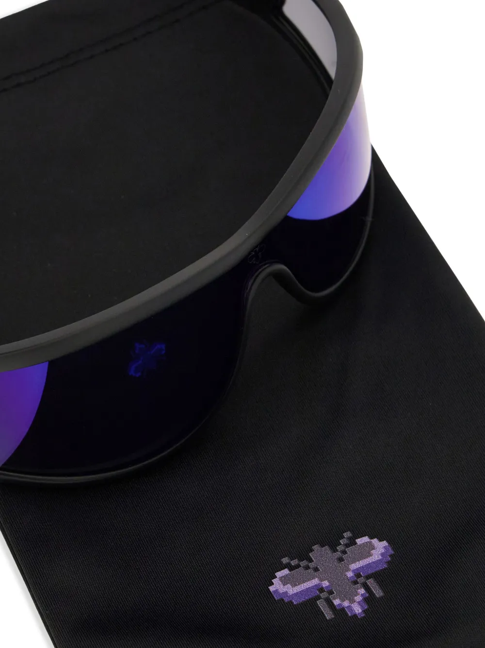 FACE HIDE Bullet zonnebril Zwart