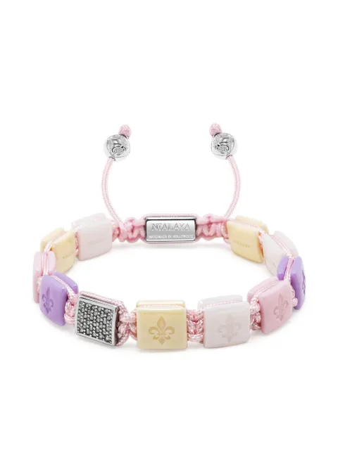 Nialaya Jewelry Ceramic Flatbead bracelet