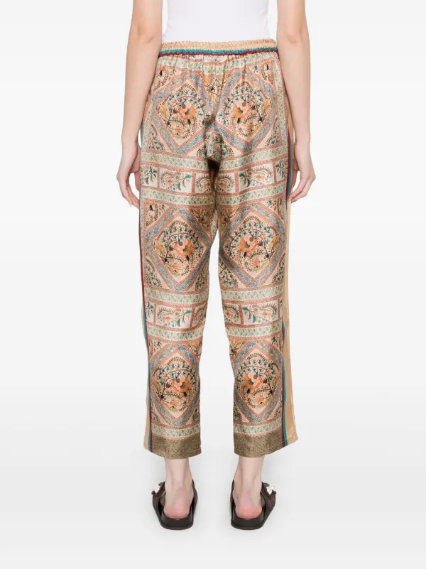 パンツ PIERRE LOUIS MASCIA Women Straight Pants ALOES PT12450 51554 Pierre-Louis Mascia Aloe Trousers | Neutrals | FARFETCH