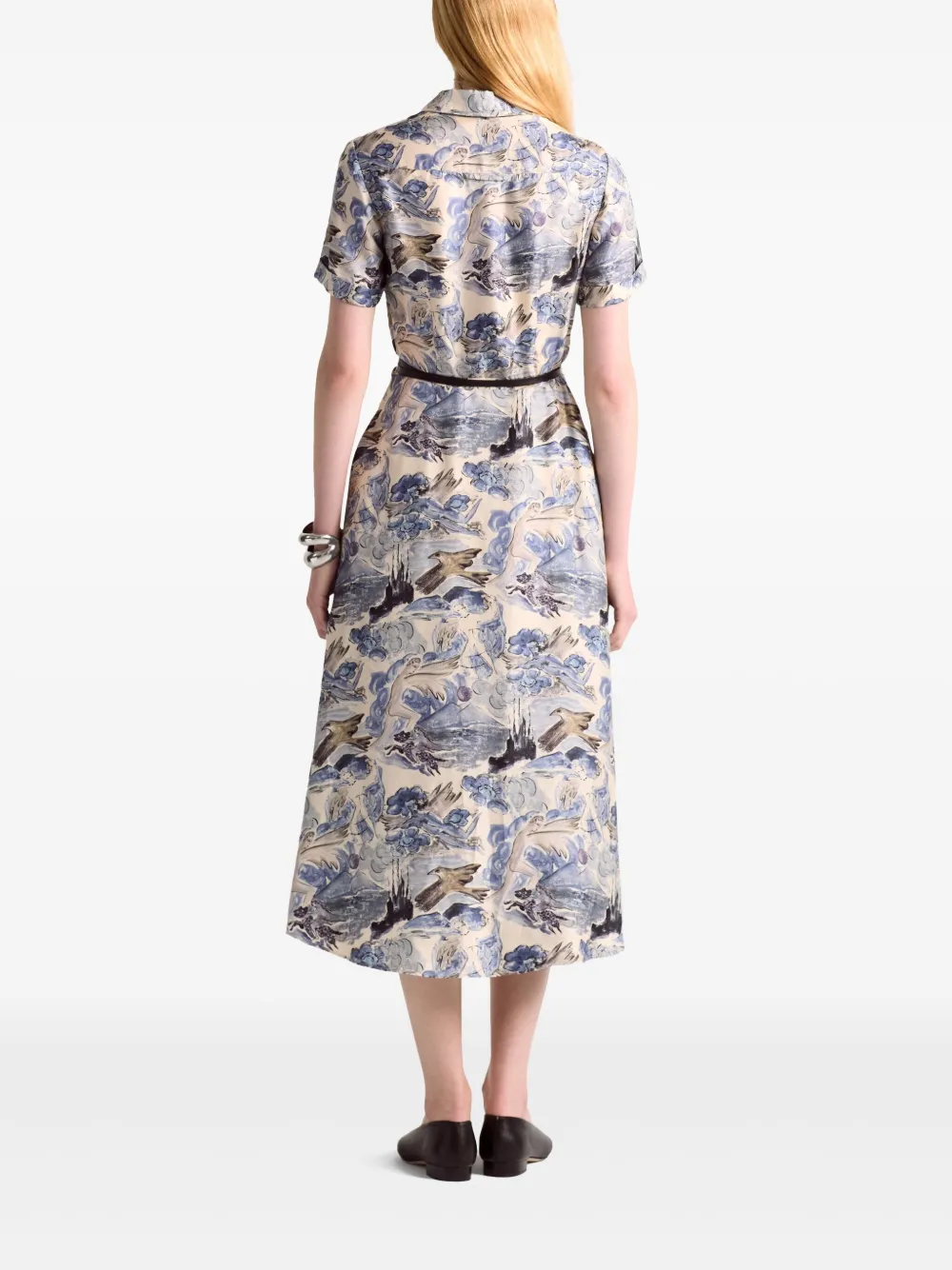 Altuzarra Kiera jurk Blauw