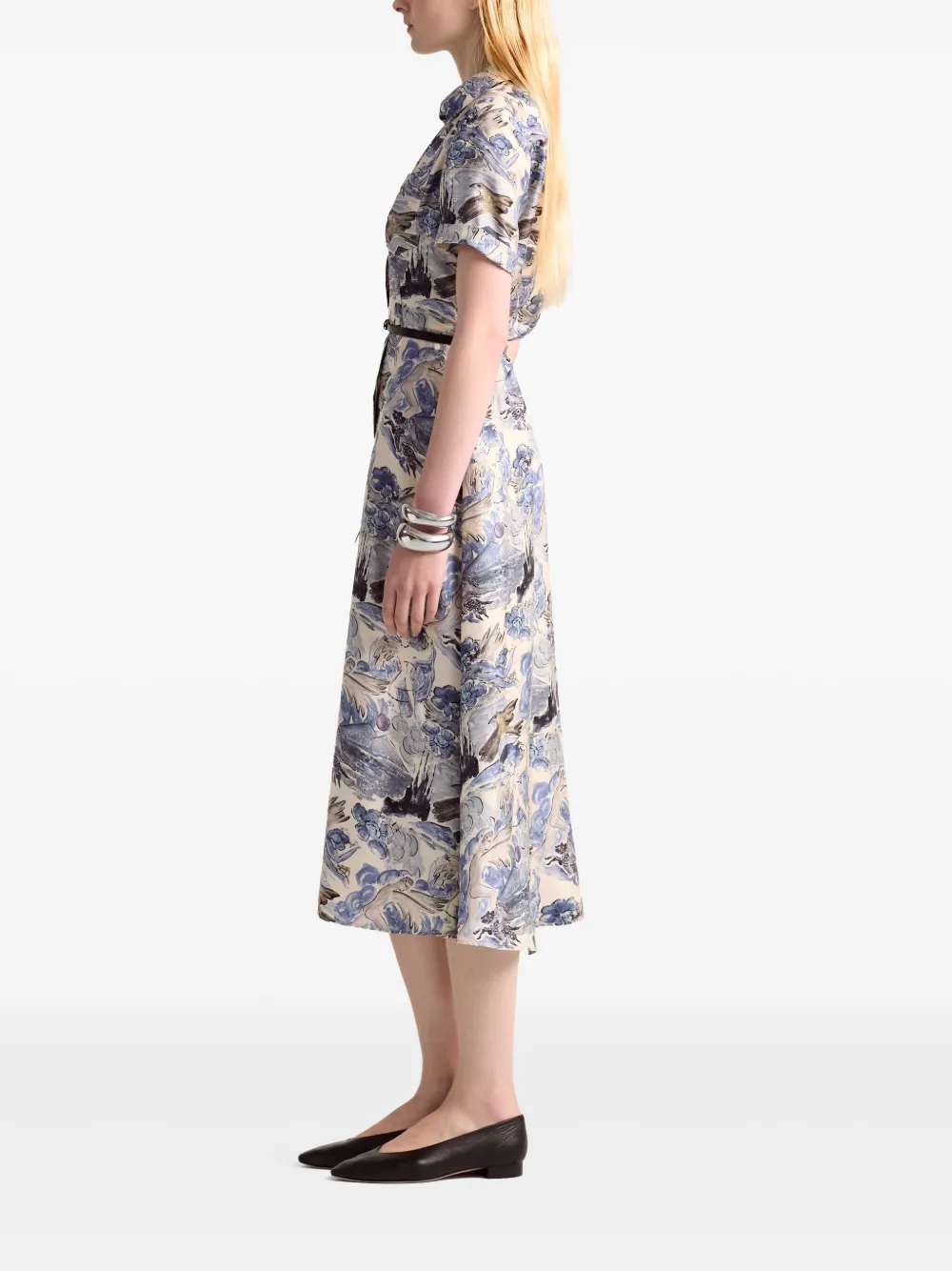Altuzarra Kiera jurk Blauw