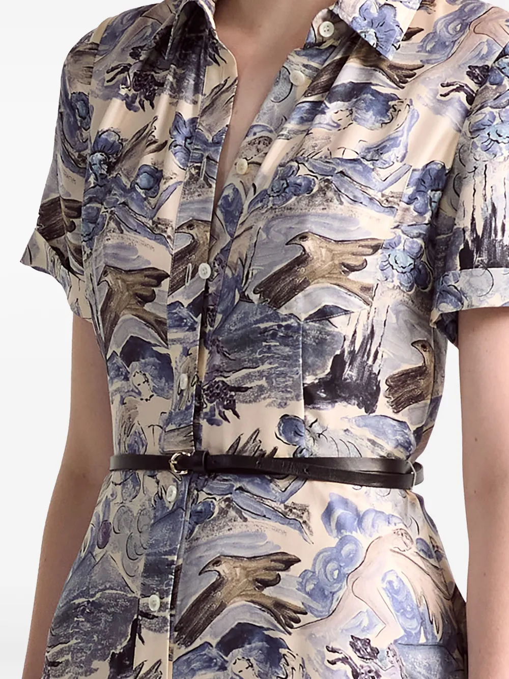 Altuzarra Kiera jurk Blauw