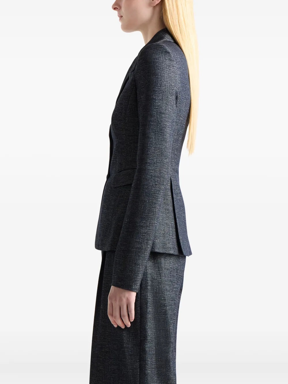 Altuzarra Blazer Fenice Aus Baumwolle Und Seide In Grey