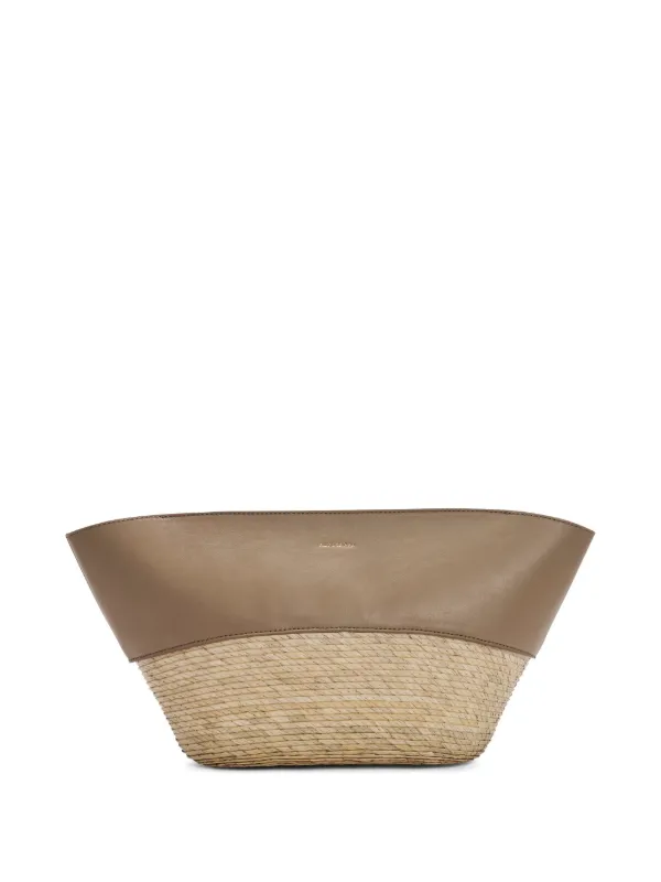 Altuzarra Basket Clutch Bag in Neutrals