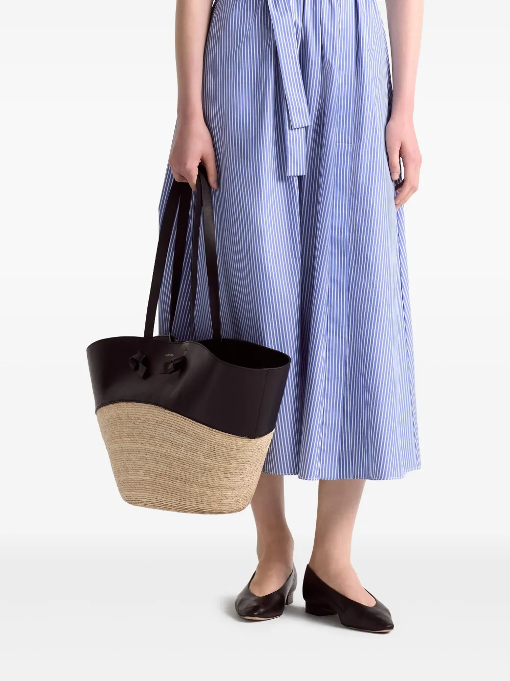 Altuzarra Knot Basket tote bag - Zwart