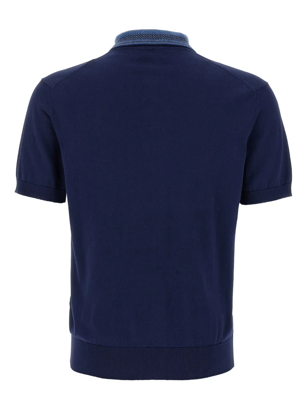 ETRO Pegaso-motif polo shirt - Blauw