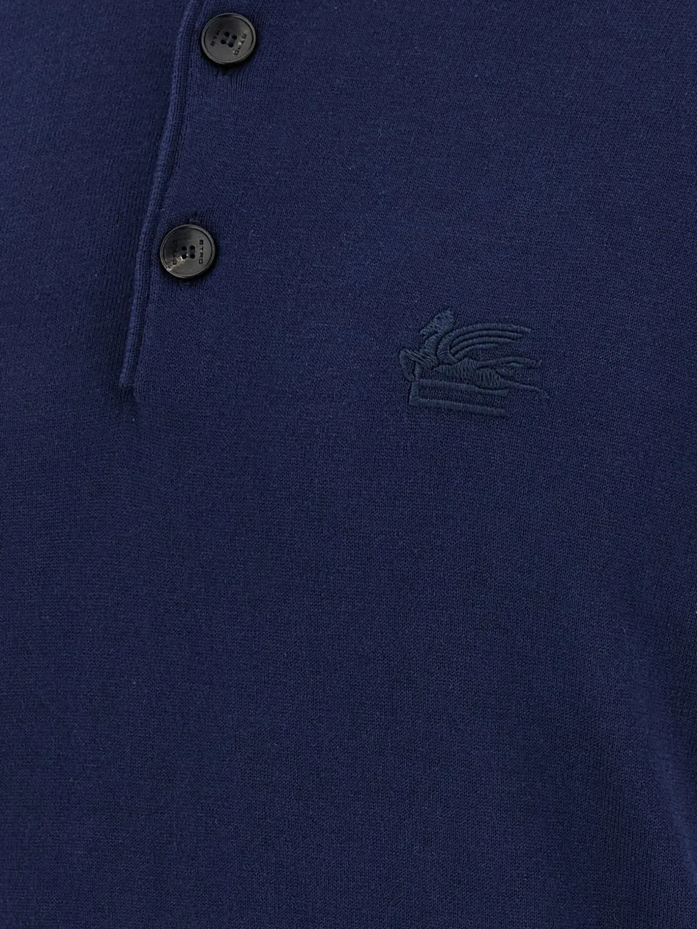 ETRO Poloshirt met patroon Blauw