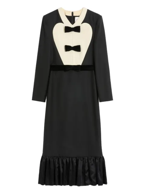 Valentino Garavani bow-detail midi dress
