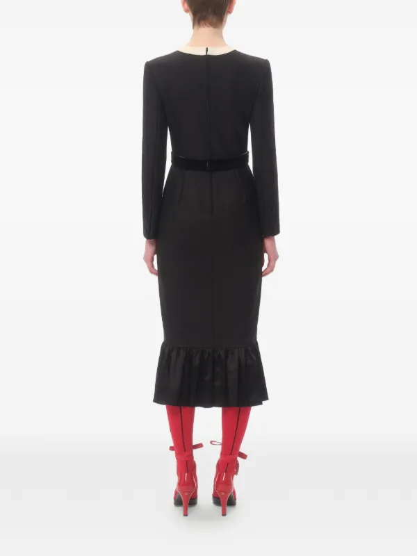 Valentino Garavani リボンディテール ドレス | ブラック | FARFETCH JP