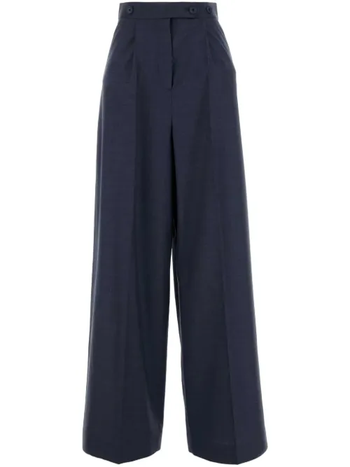 Givenchy pantalon en laine - Bleu - Givenchy - Modalova