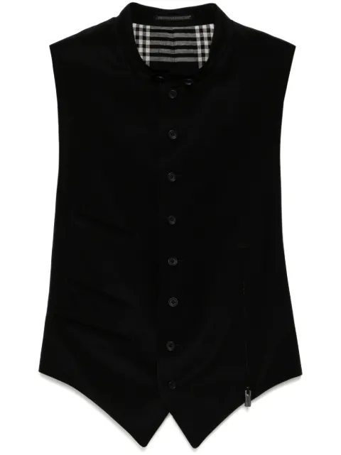 Yohji Yamamoto silk waistcoat