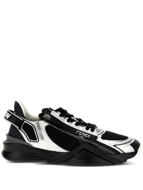 FENDI Flow Sneakers | Black | FARFETCH