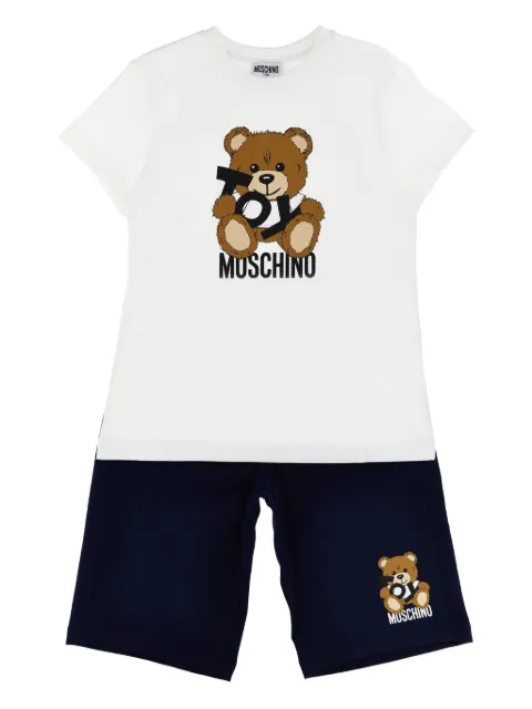Moschino Kids Teddy shorts set