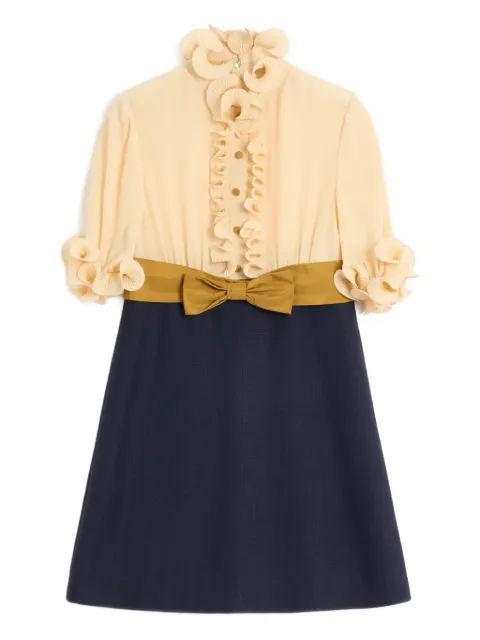 Valentino Garavani vestido corto Crepe de China