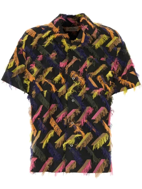 Vivienne Westwood fringed camp shirt 