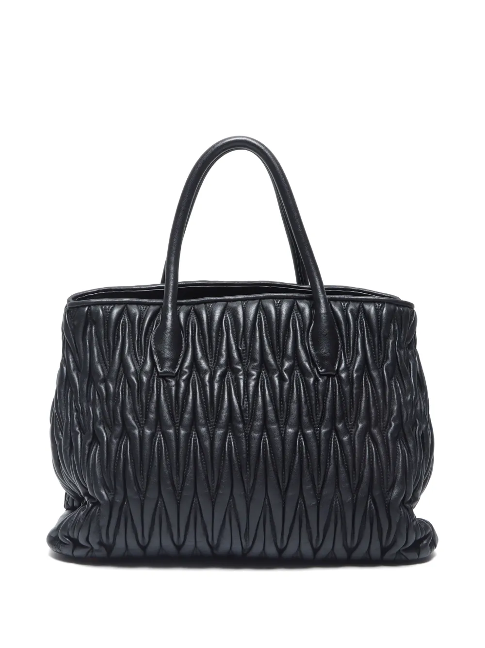 Miu Miu Pre-Owned matelassé two-way handbag | Image 2