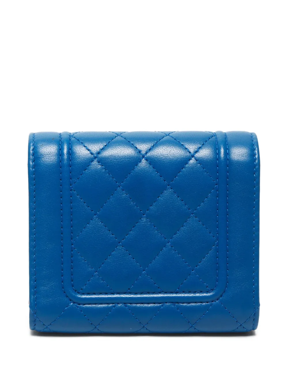 CHANEL Pre-Owned 2017 CC compacte portemonnee - Blauw