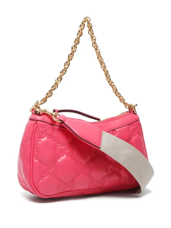 Hobo Bag Pink Vintage Gucci Bag Vintage Gucci Boat Pochette Bag