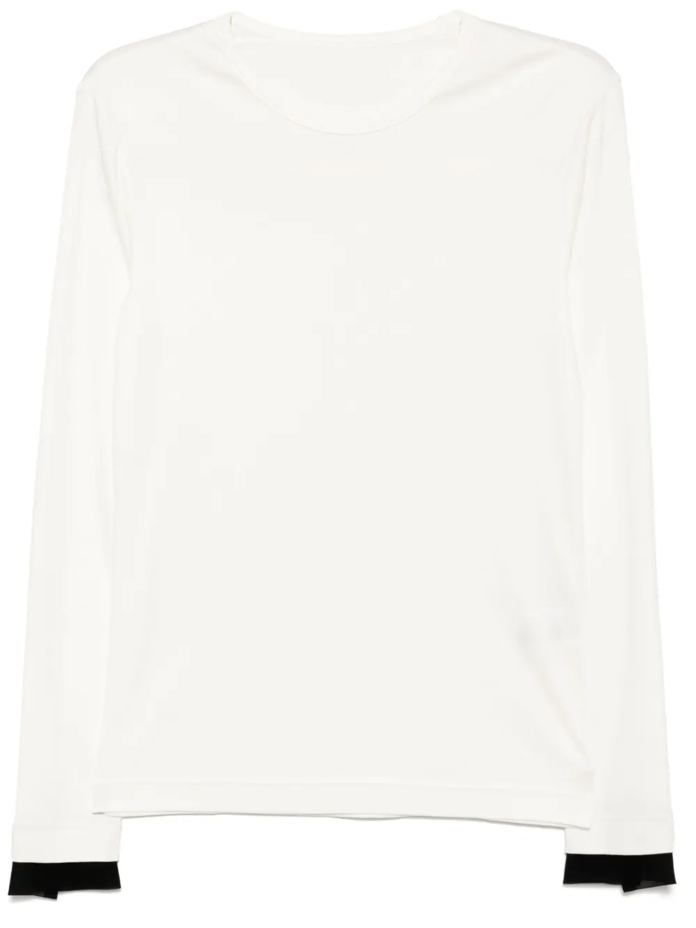 layered details T-shirt