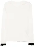 Y's layered details T-shirt - White