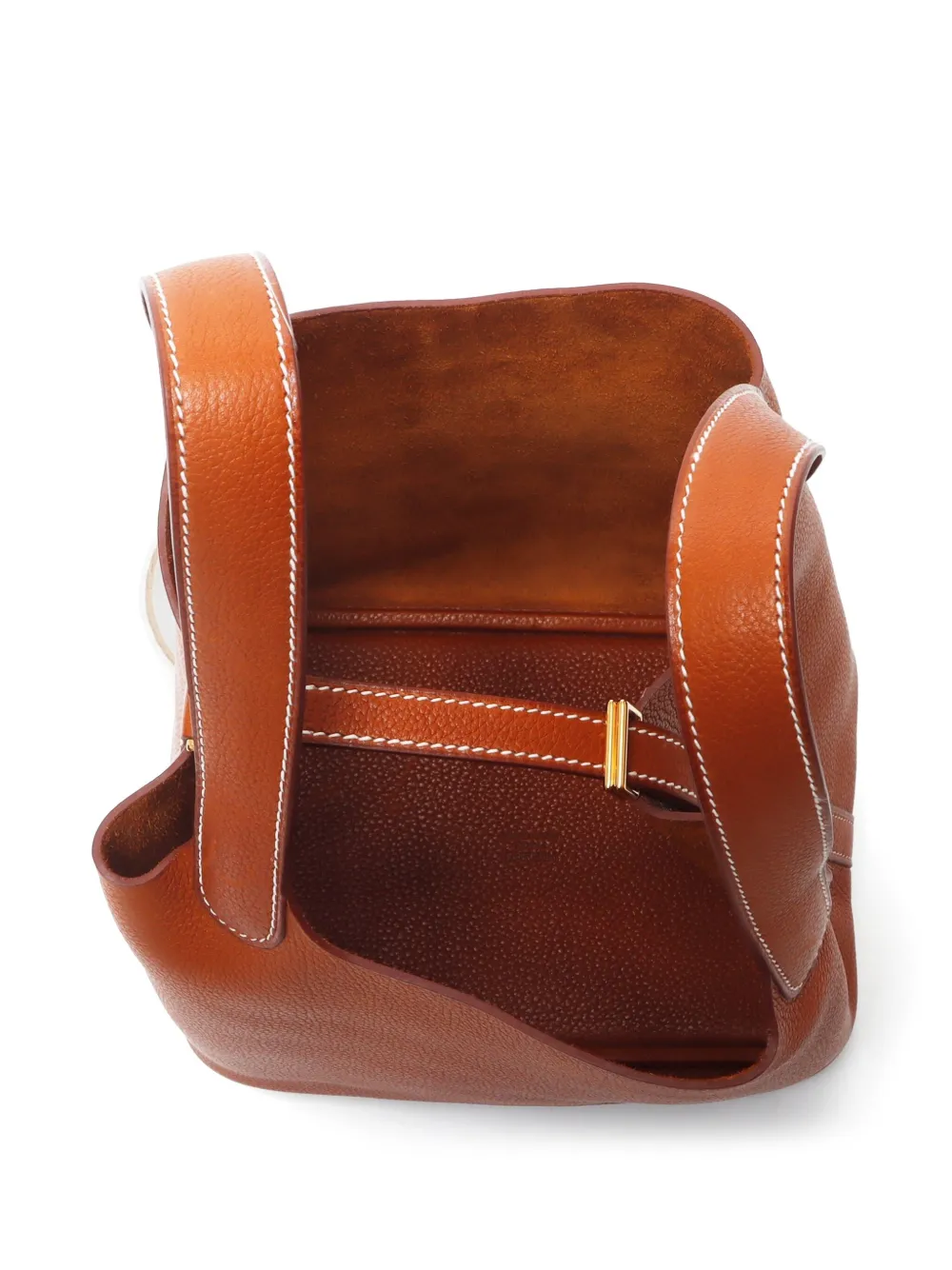 Pre-owned Hermes 2024 Picotin Lock Mm Tote Bag In Brown