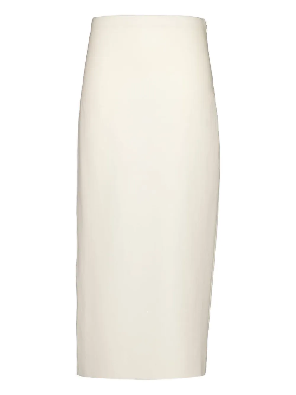 cashmere midi skirt
