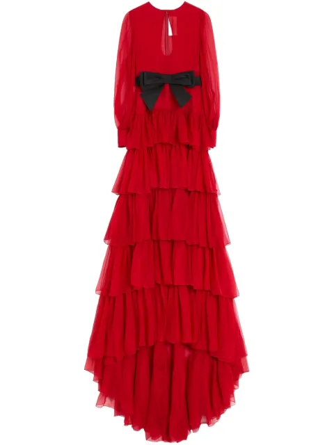 Valentino Garavani chiffon maxi dress