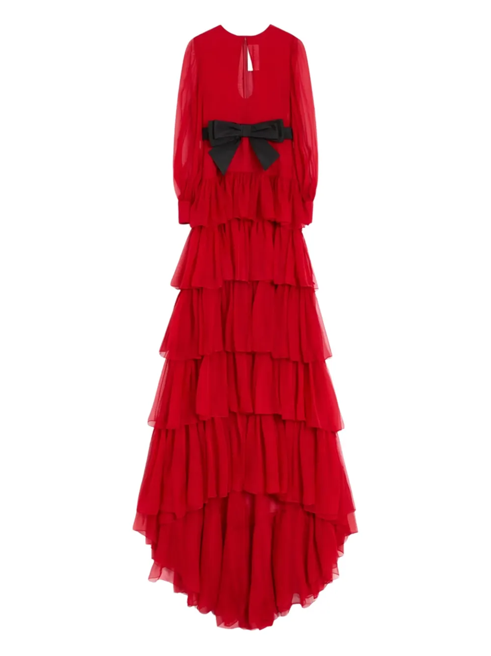 Valentino Garavani chiffon maxi dress - Red