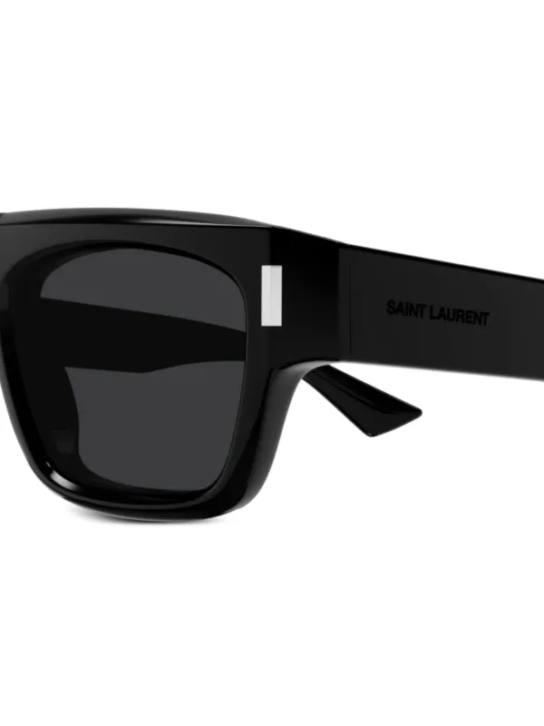 SAINT LAURENT スクエア型サングラス ブラック Saint Laurent Eyewear スクエアフレーム サングラス | ブラック