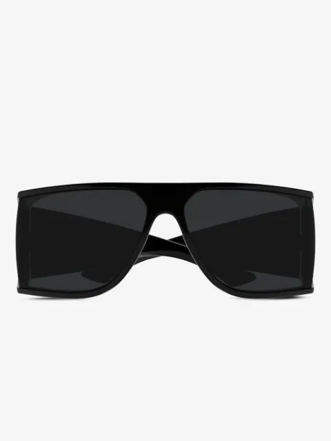 Saint Laurent Eyewear 인젝션 실드 프레임 선글라스